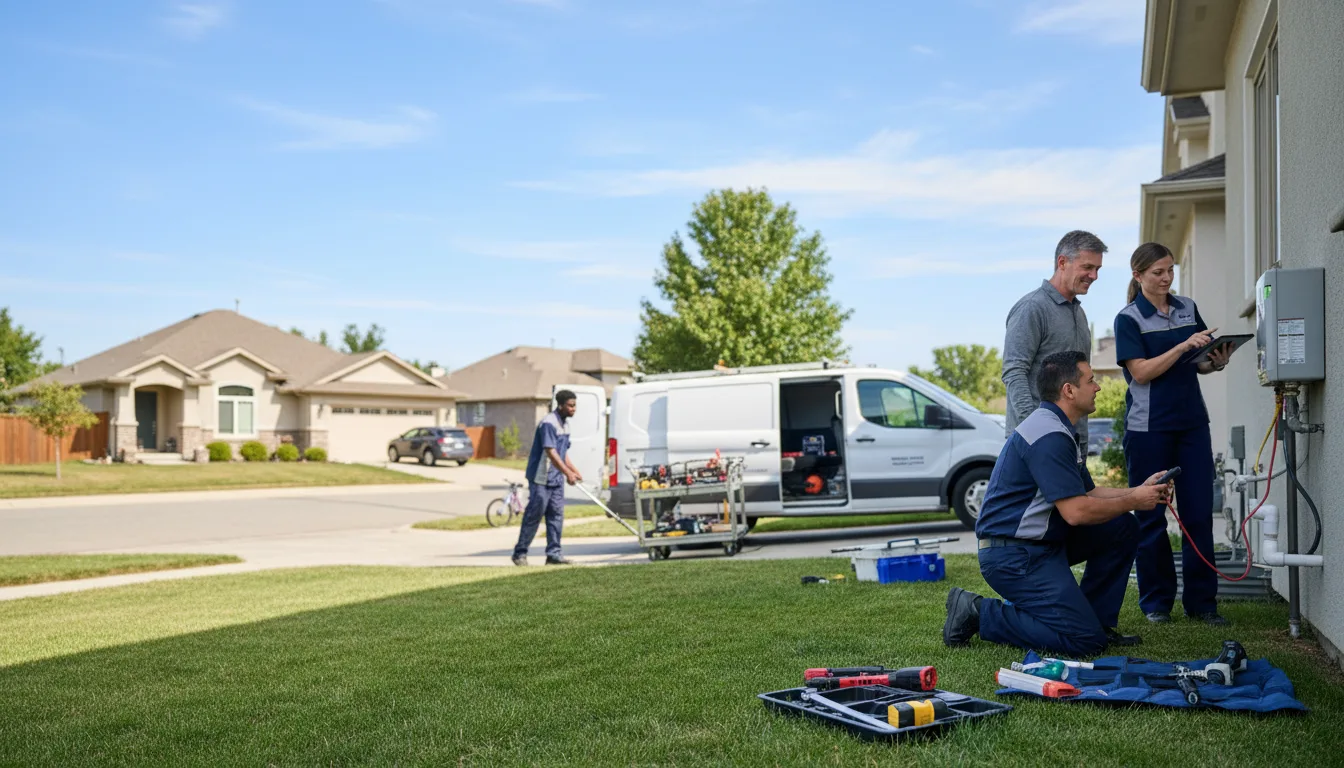 Tankless water heater service in Herreid, SD